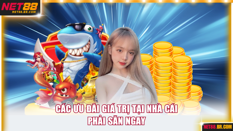Các ưu đãi giá trị tại nhà cái phải săn ngay