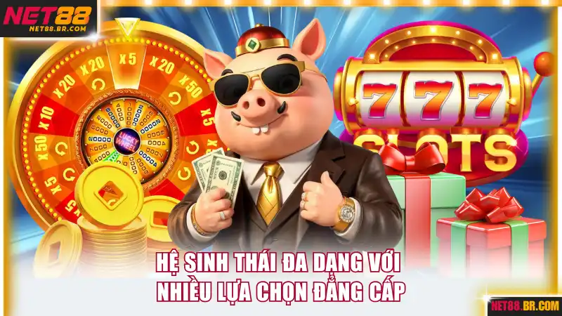 Hệ sinh thái đa dạng với nhiều lựa chọn đẳng cấp