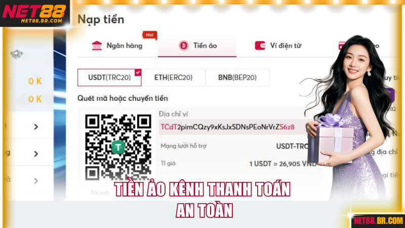 Tiền ảo kênh thanh toán an toàn